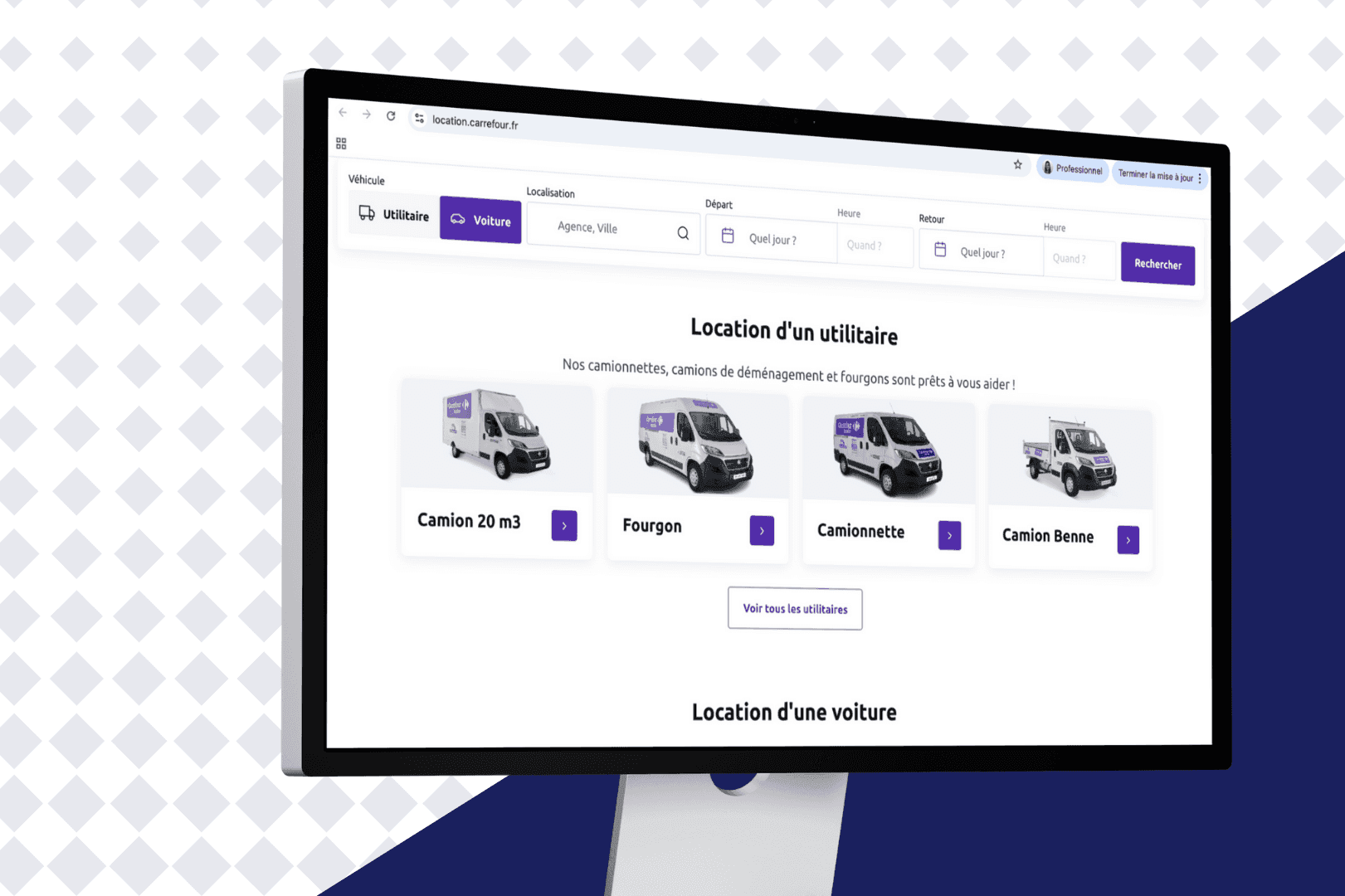 Création d'un MVP — Application Carrefour Liberté