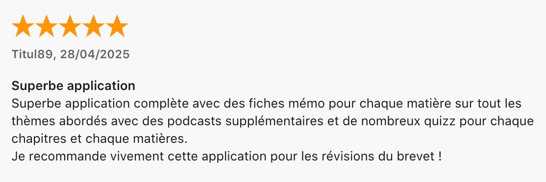 Une application intuitive pour réviser à son rythme