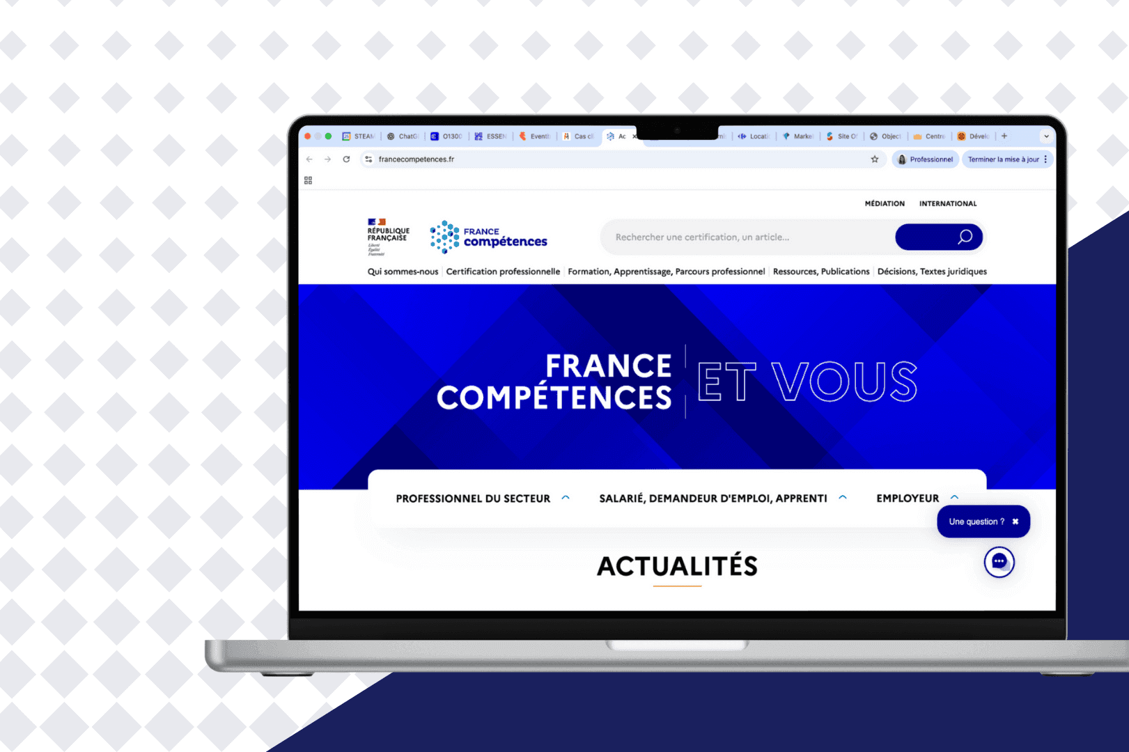 Refonte du SI Certif Pro
