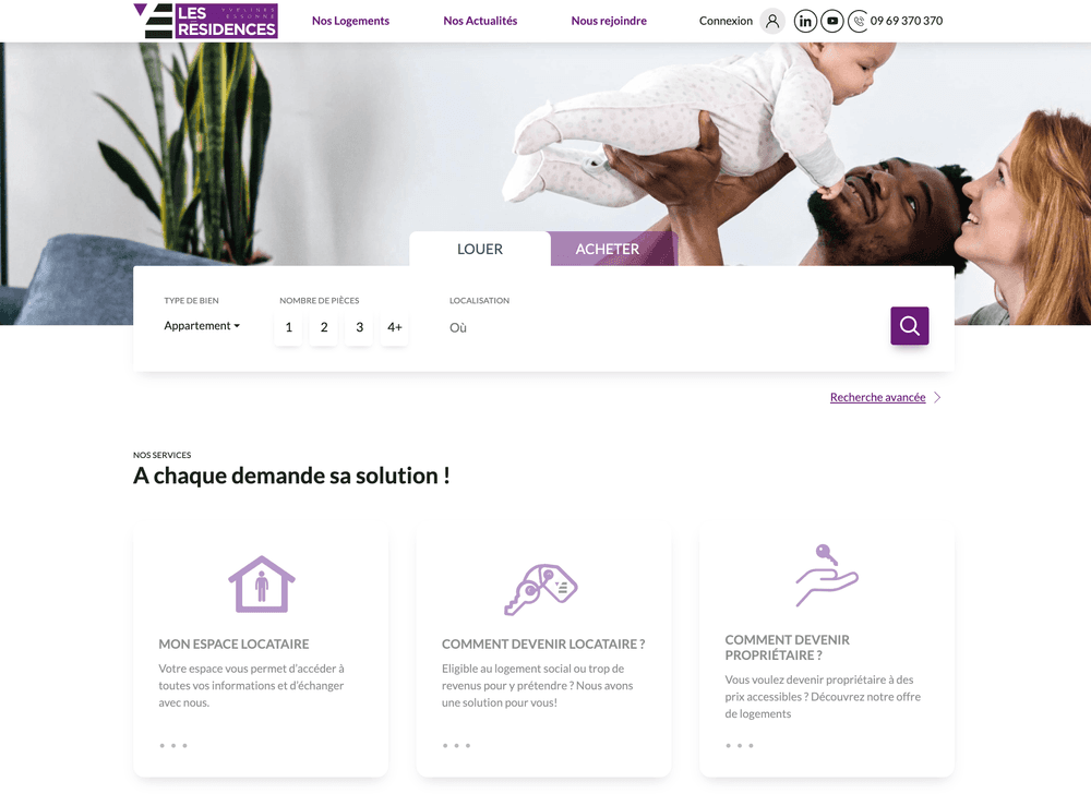 Refonte et TMA du Portail internet & extranet